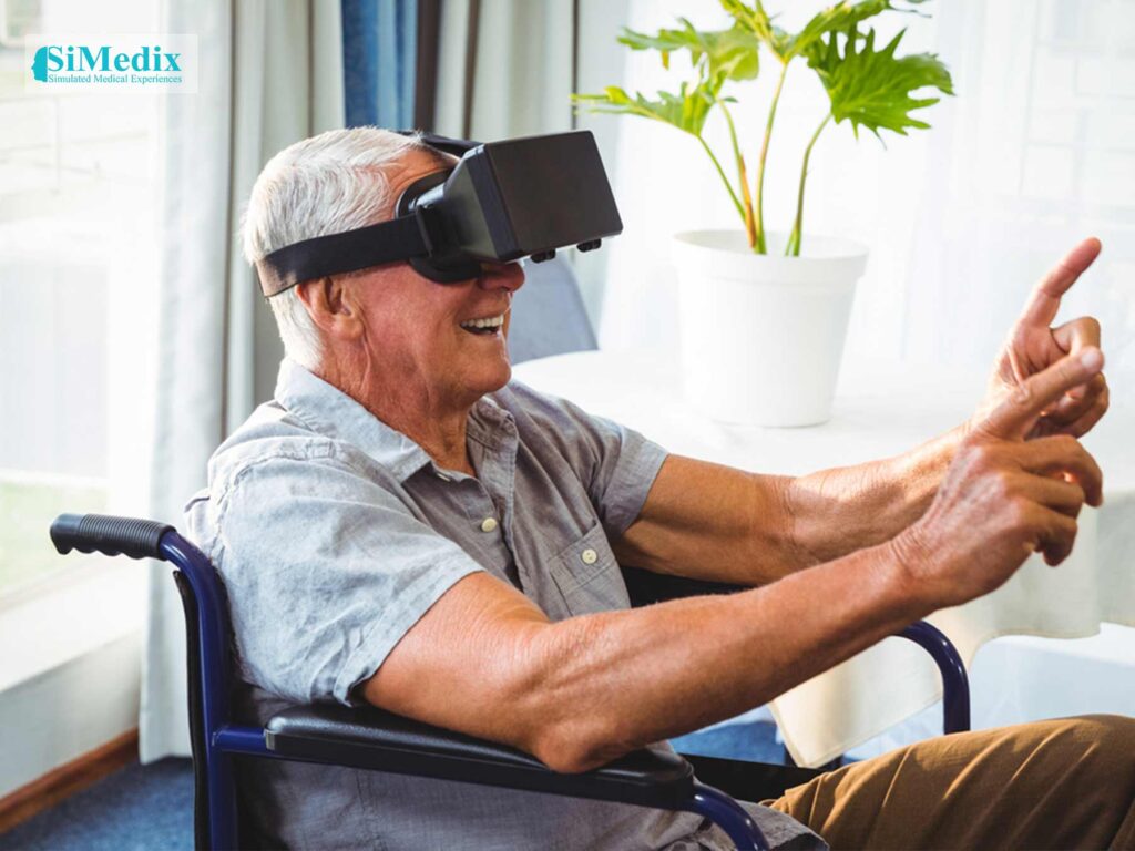 Virtual reality enhances elders